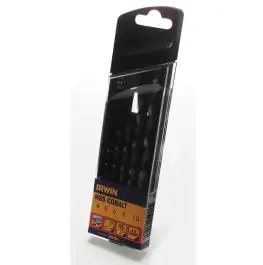 Set burgija za metal Co HSS 4.0,5.0,6.0,8.0,10.0mm IRWIN