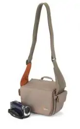 Torba za fotoaparat Impulse 110 crna-oranž LOWEPRO