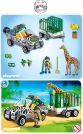Džip sa prikolicom PM-4855 PLAYMOBIL