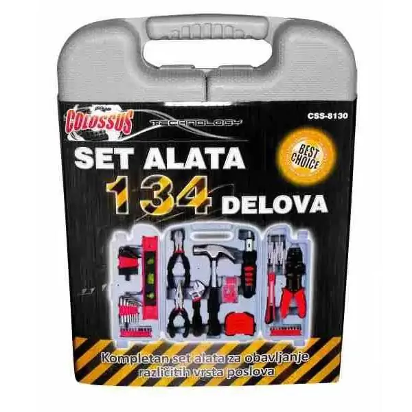 Set ručnog alata CSS-8130 COLOSSUS