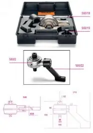 Pojačivač momenta 560/C2 sa priborom u koferu BETA