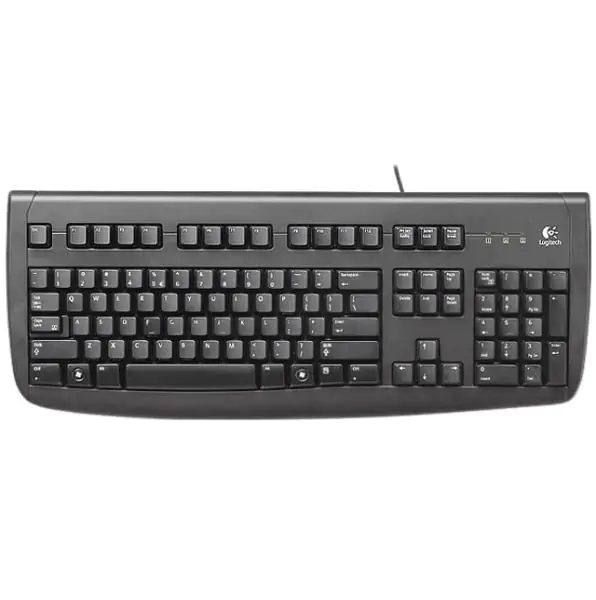 Deluxe 250 Keyboard PS/2 Black OEM Logitech