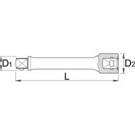 Nastavak dugi 1” 199.4/1 400mm UNIOR