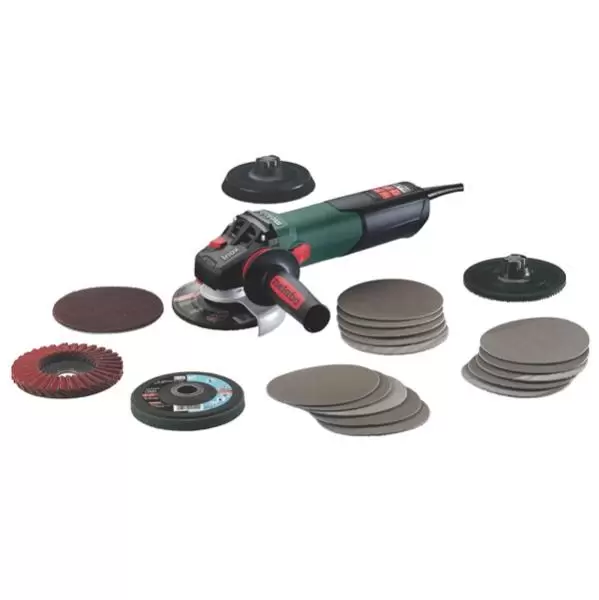 Ugaona brusilica WE 14-125 Inox Plus Set METABO