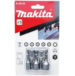 Set magnetnih nasadnih nastavaka HEX 6,8,10,12,13 mm / 50mm Makita