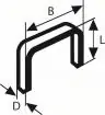 Spajalica tip 58 13 x 0,75 x 12 mm  (1000 kom.) BOSCH