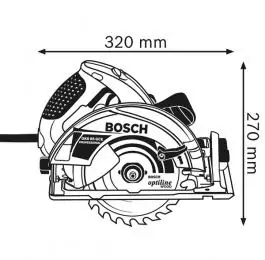 Ručna kružna testera GKS 65 GCE BOSCH