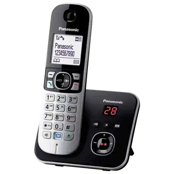 Bežični telefon sa telefonskom sekretaricom KX-TG6821FXB Panasonic