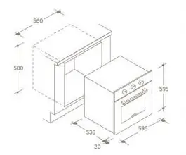 Ugradna rerna FPP 502 X Candy