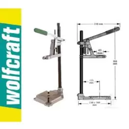 Stalak za bušilicu (CE), Euronorm-prihvat Ø 43 mm WOLFCRAFT