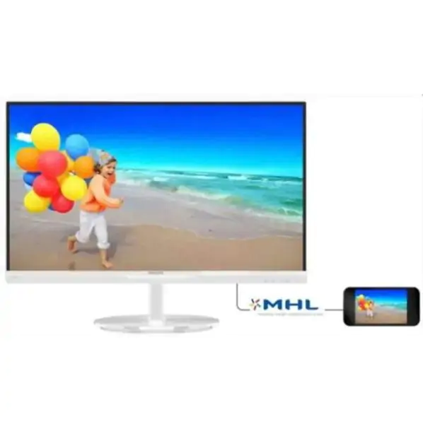 Monitor 23" LED 234E5QHAW white PHILIPS