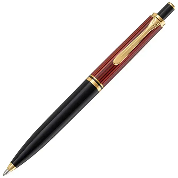 Hemijska olovka Souveran K600 crno/crvena Twist Pelikan