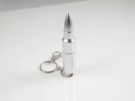 Xwave Bullet USB 8GB, silver, metal box