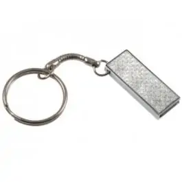 Xwave Mini Switch USB 8GB,crystal case,key ring, plastic box