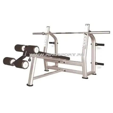 Decline bench luxury - luksuzan kontra kosi bench pres - RP-24