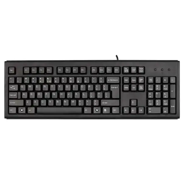 Tastatura KM-720 USB US crna A4 TECH