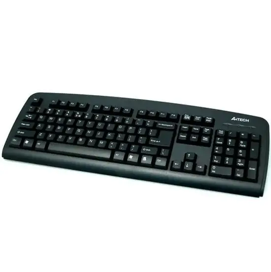 Tastatura KB-720 Slim PS/2 US crna A4 TECH