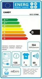 Mašina za sušenje veša GCC 570 NB CANDY