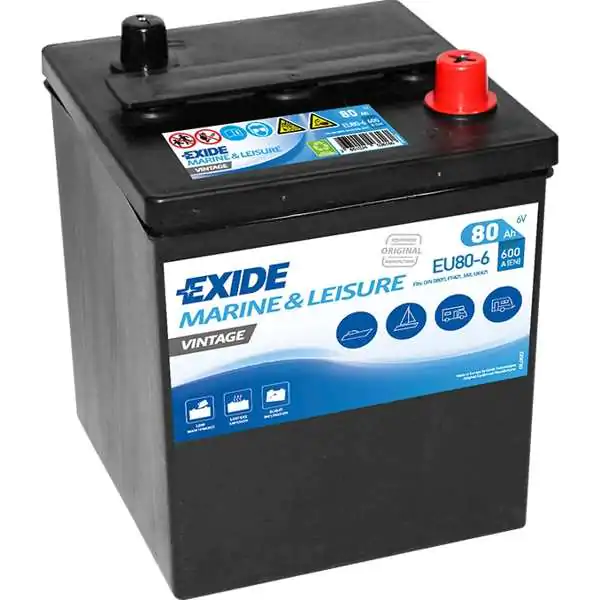 Akumulator Exide Vintage EU80-6 6V 80Ah EXIDE