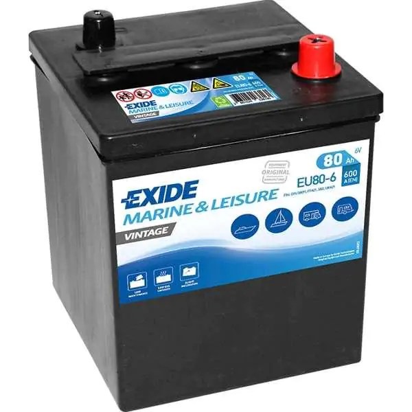 Akumulator Exide Vintage EU80-6 6V 80Ah EXIDE