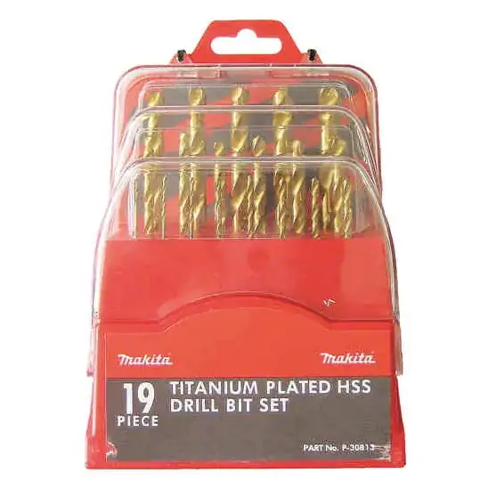 Set 19 kom. Titanium-Co burgija P-30813 Makita