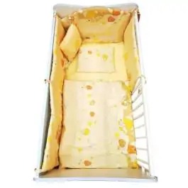 Posteljina Set Happy Yellow Muschrooms BERTONI