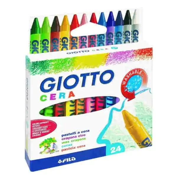 Boje voštane 24boje Giotto Cera Fila 2822 blister