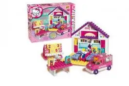 Škola Hello Kitty konstuktor 89kom 8668-00hk UNICO PLUS