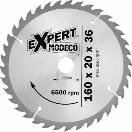 List kružne testere za drvo 190x30x2.0mm MODECO