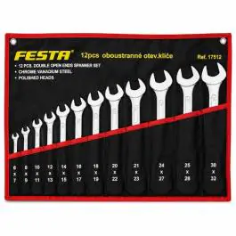 Set viljuškastih ključeva 6-32mm (12kom) FESTA