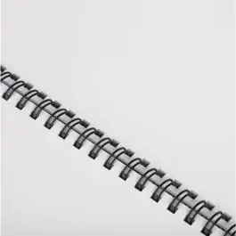 Žičane spirale comb 3.1 6mm crne 100kom FELLOWES