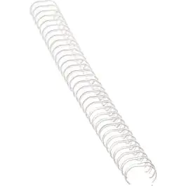 Žičane spirale comb 3:1 8mm bela 100kom FELLOWES