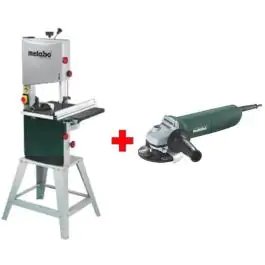 Tračna električna testera BAS 317 WNB 230V METABO + gratis brusilica W720-115 Metabo