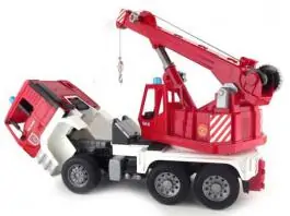 Kamion MAN vatrogasac sa kranom BRUDER