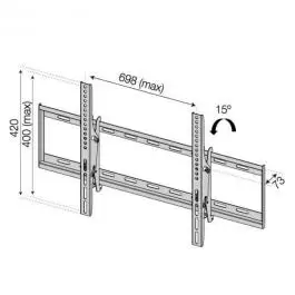 Zidni TV nosač do 65" LCDH751 PROSTO
