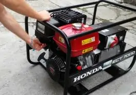 Benzinski industrijski agregat ECT 7000 Honda