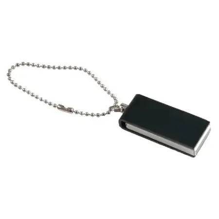 Mini slide USB 8GB, black, key ring, blister XWAVE