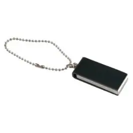 Mini slide USB 8GB, black, key ring, blister XWAVE
