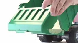 Kamion Scania kiper R seria BRUDER