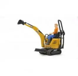 Rovokopač JCB mikro Excavator 8010 CTS sa figurom BRUDER