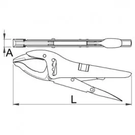 Klešta grip 434/3C 250mm UNIOR