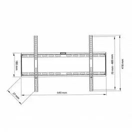 Zidni TV nosač 26" do 55" PROSTO