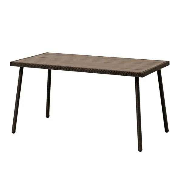 Baštenski  sto SANDVIKA 140x82cm čelik-veštačko drvo