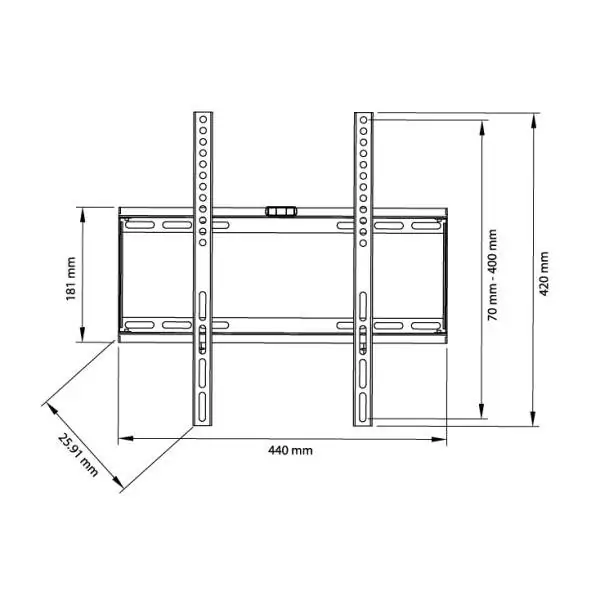 Zidni TV nosač 23" do 42" LCDH344F PROSTO