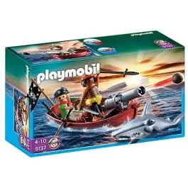 Piratski čamac i ajkula PM-5137 PLAYMOBIL