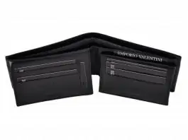 Novčanik kožni muški VALENTINI 563248 crni
