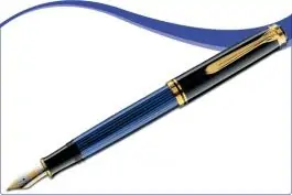 Naliv pero Souveran M400 crno/plavo + poklon kutija PELIKAN