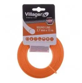 Struna za trimer okrugla nit 1.3 mm 15m Villager