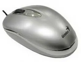 Miš Notebook Mini Traveler USB Silver Genius	
