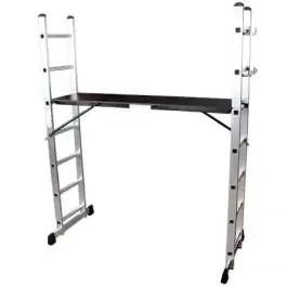 Skela 185cm 7-step aluminijumska Womax